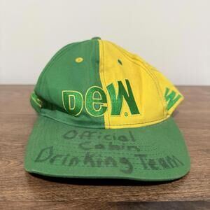 Vintage Mountain Dew Snapback Logo Green Men’s